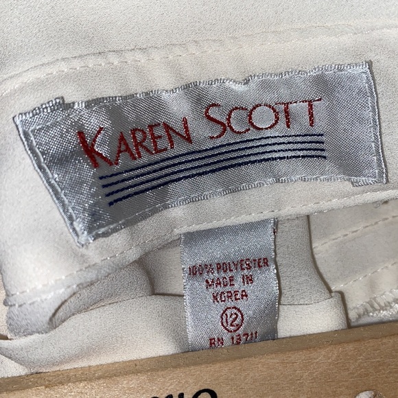 Vintage Victorian Style Karen Scott blouse - Picture 10 of 15